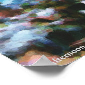 Een middag om de Herfsten van Spray Poster (Hoek)