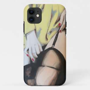 'Een middagaffaire' Schilderij op een iPhone 11 Hoesje