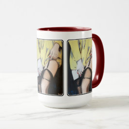 'Een middagaffaire' Schilderij op een Mok