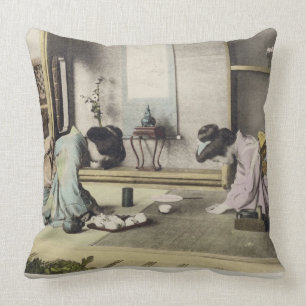 Een middagoproep, c.1880 (handgekleurde albumine a kussen