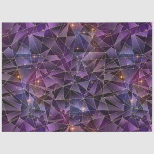 Een Middernacht Kristal Serie Design 12 Tissuepapier