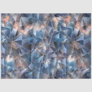 Een Middernacht Kristal Serie Design 5 Tissuepapier