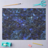 Een midnight Crystal Series-ontwerp 4 Tissuepapier (Craft)