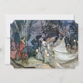 Een midzomernacht droom bruiloft uitnodiging