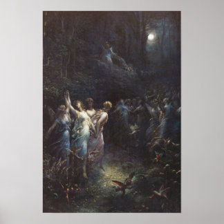 Een midzomernacht poster