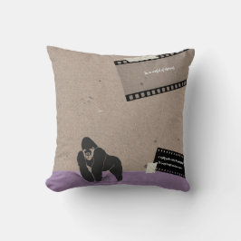 Een Mighty Gorilla dekbedovertrek Kussen