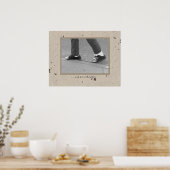 ... een mijl in mijn schoenen poster (Keuken)