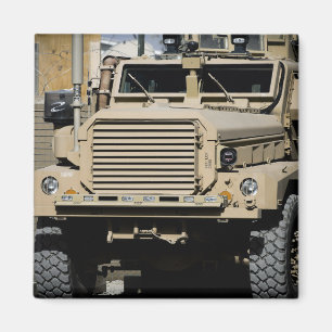 Een mijnbestendig, tegen hinderen beschermd voertu magneet