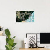 Een Mile High, bij Mt. LoweMt. Lowe, CA Poster (Thuiskantoor)