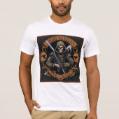 Een militaire badge t-shirt (Voorkant)
