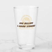 Eén miljard seconden gedenkglas glas (Achterkant)