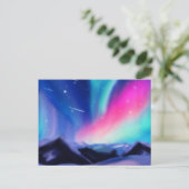 Een miljoen Aurora Dreams Briefkaart (Staand voorkant)