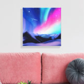 Een miljoen Aurora Dreams Canvas (Insitu (Woonkamer))