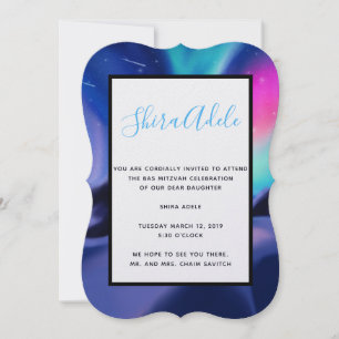 Een miljoen Aurora Dreams Uitnodiging