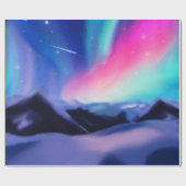 Een miljoen Aurora droams Cadeaupapier (Vlak)