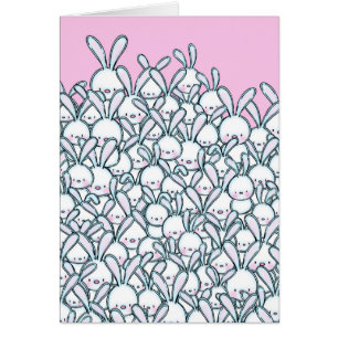 Een miljoen Bunnies Paas Kaart