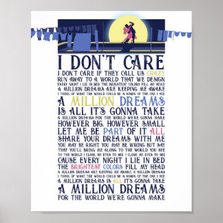 Een miljoen dromen poster