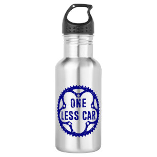 Eén minder auto waterfles