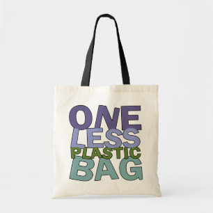 ÉÉN MINDER PLASTIC-BAG TOTE BAG
