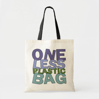ÉÉN MINDER PLASTIC-BAG TOTE BAG