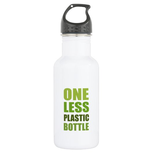 Eén minder plastic fles 16 oz. (Voorkant)