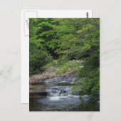 Een miniatuurwaterval briefkaart (Voorkant / Achterkant)