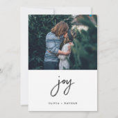 Een minimalistisch kerstfeest | Speel mee met twee Feestdagenkaart (Voorkant)