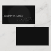 Een minimalistisch modern, modern visitekaartje (Voorkant / Achterkant)