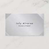 Een minimalistisch modern, modern visitekaartje (Voorkant)