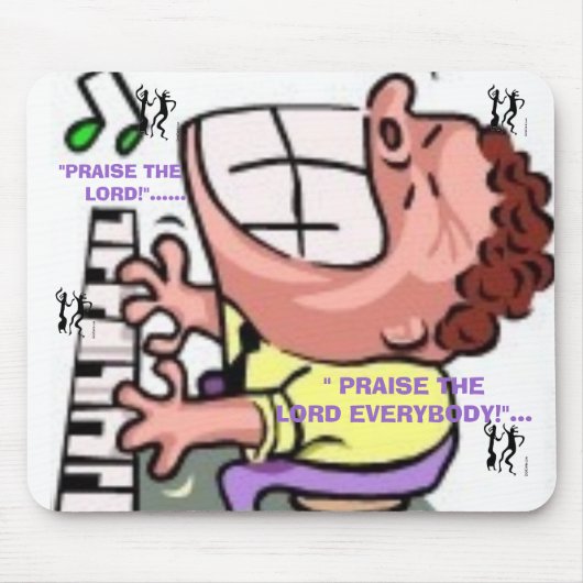 EEN MISSCHIEN PRAÏS! MOUSEPAD MUISMAT (Voorkant)