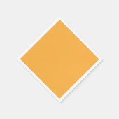 Een mix van geel en oranje tinten creëer een vibra servet (Hoek)