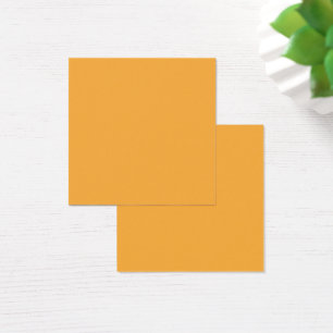 Een mix van geel en oranje tinten creëer een vibra vierkante visitekaartjes