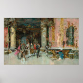 Een model - Mariano Fortuny Marsal Fine Art Poster (Voorkant)