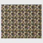 Een modern abstract ontwerp cadeaupapier (Vlak)