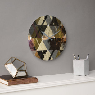 Een modern abstract ontwerp grote klok