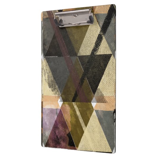 Een modern abstract ontwerp klembord (Links)