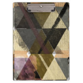 Een modern abstract ontwerp klembord (Voorkant)