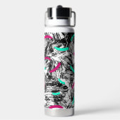 Een modern Abstract patroon. Waterfles (Achterkant)