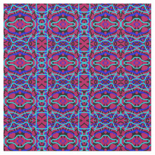 Een modern meer kleuren stof print patroon ontwerp