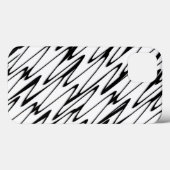 Een moderne Abstracte energetische lijnkunst Case-Mate iPhone Case (Achterkant (horizontaal))