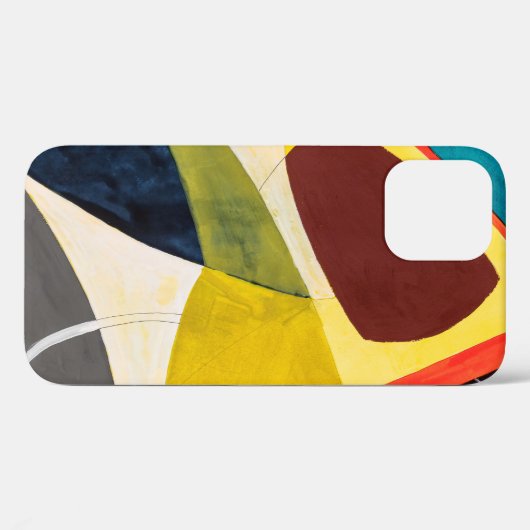 Een moderne Abstracte Waterverf schilderen. Case-Mate iPhone Case (Achterkant (horizontaal))