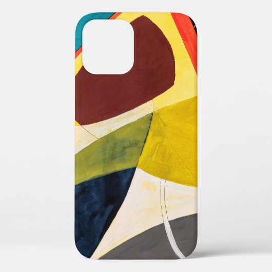 Een moderne Abstracte Waterverf schilderen. Case-Mate iPhone Case (Achterkant)