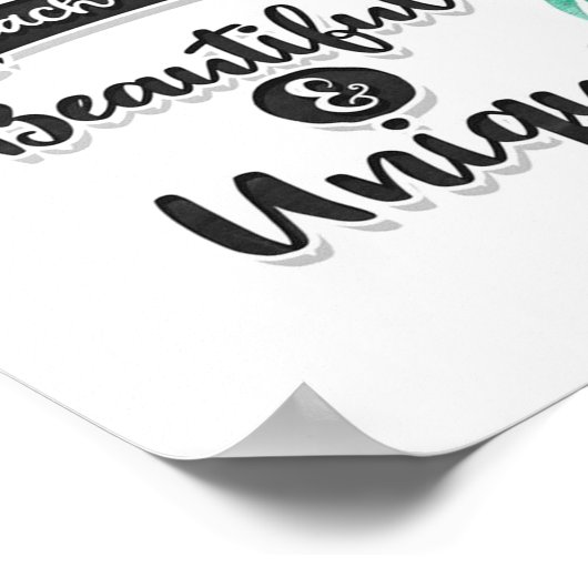 Een moeder is als een bloem, een Moederdag cadeau. Poster (Hoek)