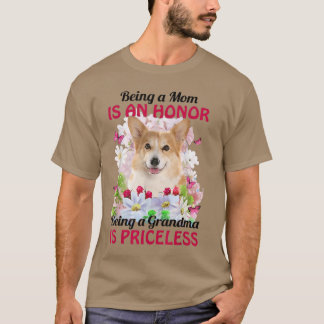 Een moeder zijn is een eer om grootmoeder te zijn  t-shirt