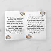 Een MOEDERDAG GEBEDskaart Kaart (Binnen)