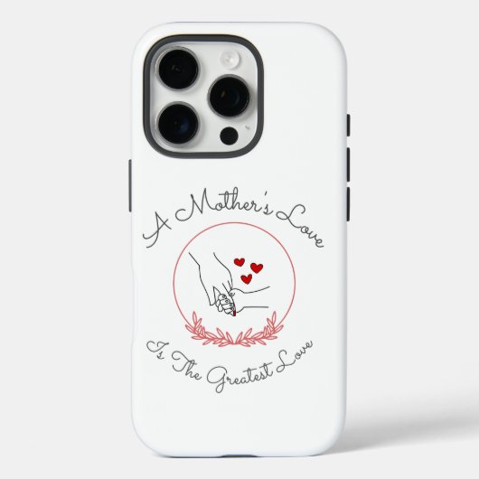 Een moederliefde Case-Mate iPhone case (Achterkant)