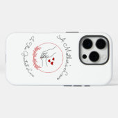 Een moederliefde Case-Mate iPhone case (Achterkant (horizontaal))