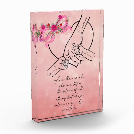 Een moederliefde fotoblokken (Links)