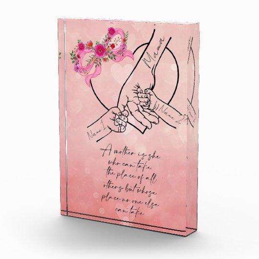 Een moederliefde fotoblokken (Rechts)