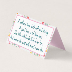 Een Moederliefde  Kaart